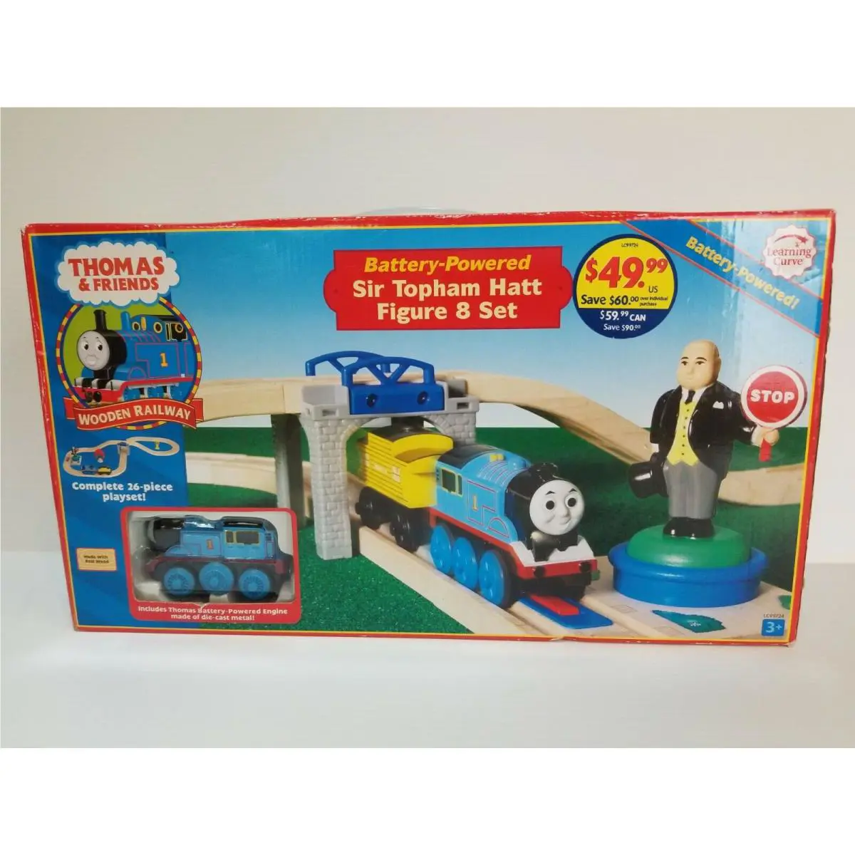 Thomas Friends Battery-powered Sir Topham Hatt Figure 8 Set