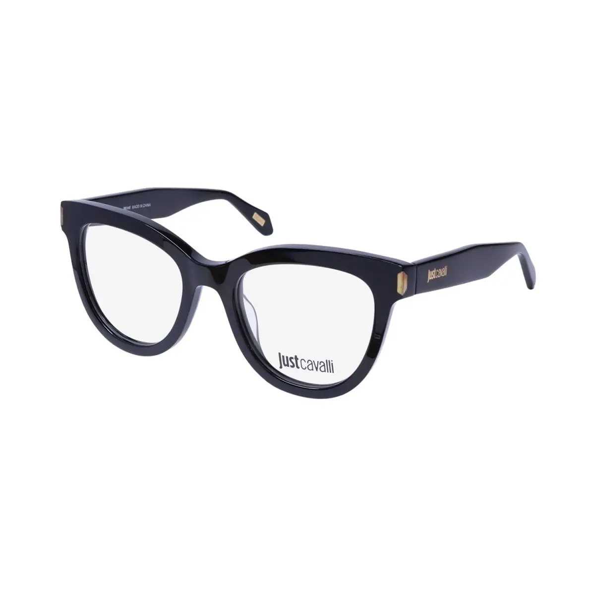 VJC004 Eyewear Black Plastic 51-20-140 Womens Cat Eye 0700 by Just Cavalli