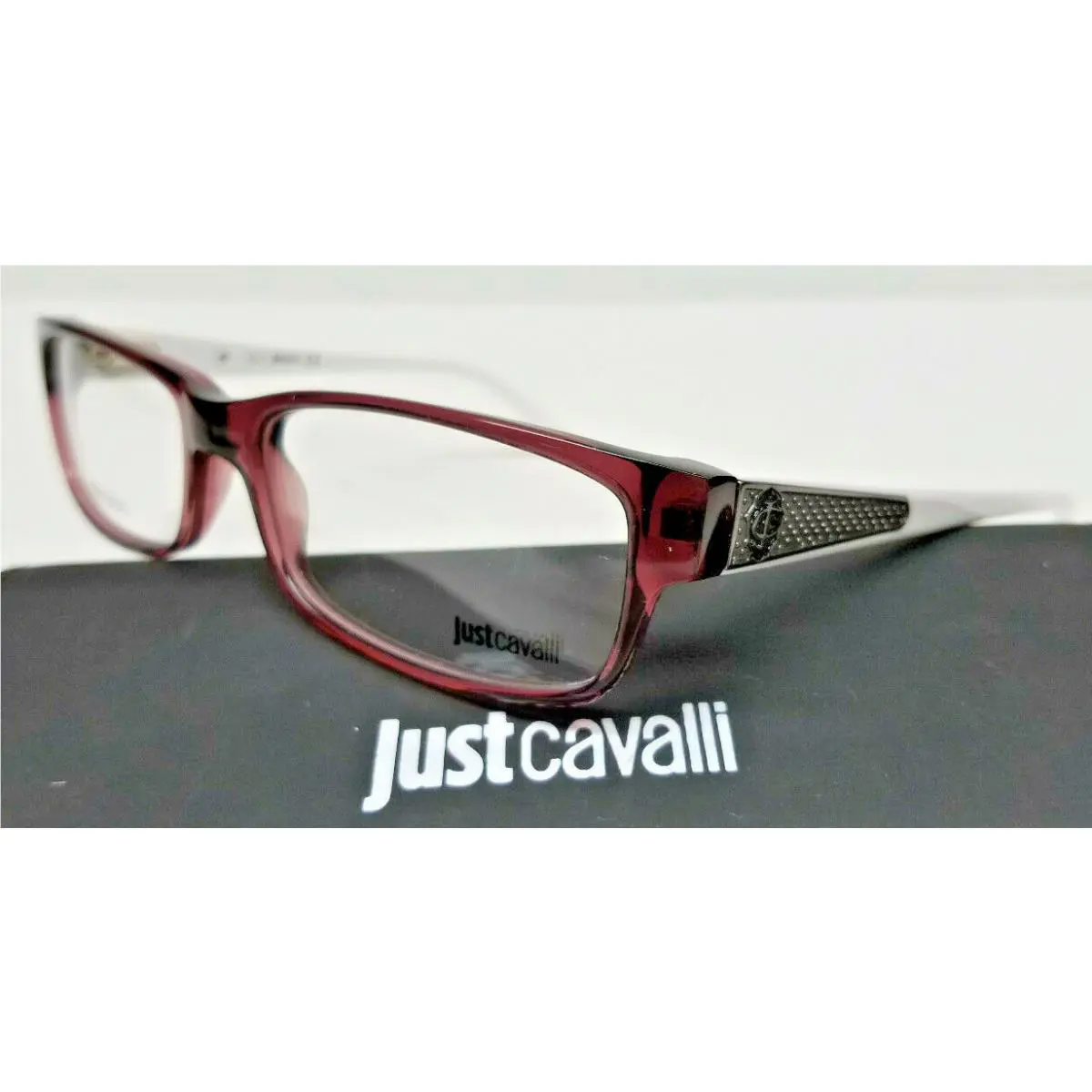 Just Cavalli Women’s Eyeglasses Frames Violet White JC0377 col.081 53-15-140