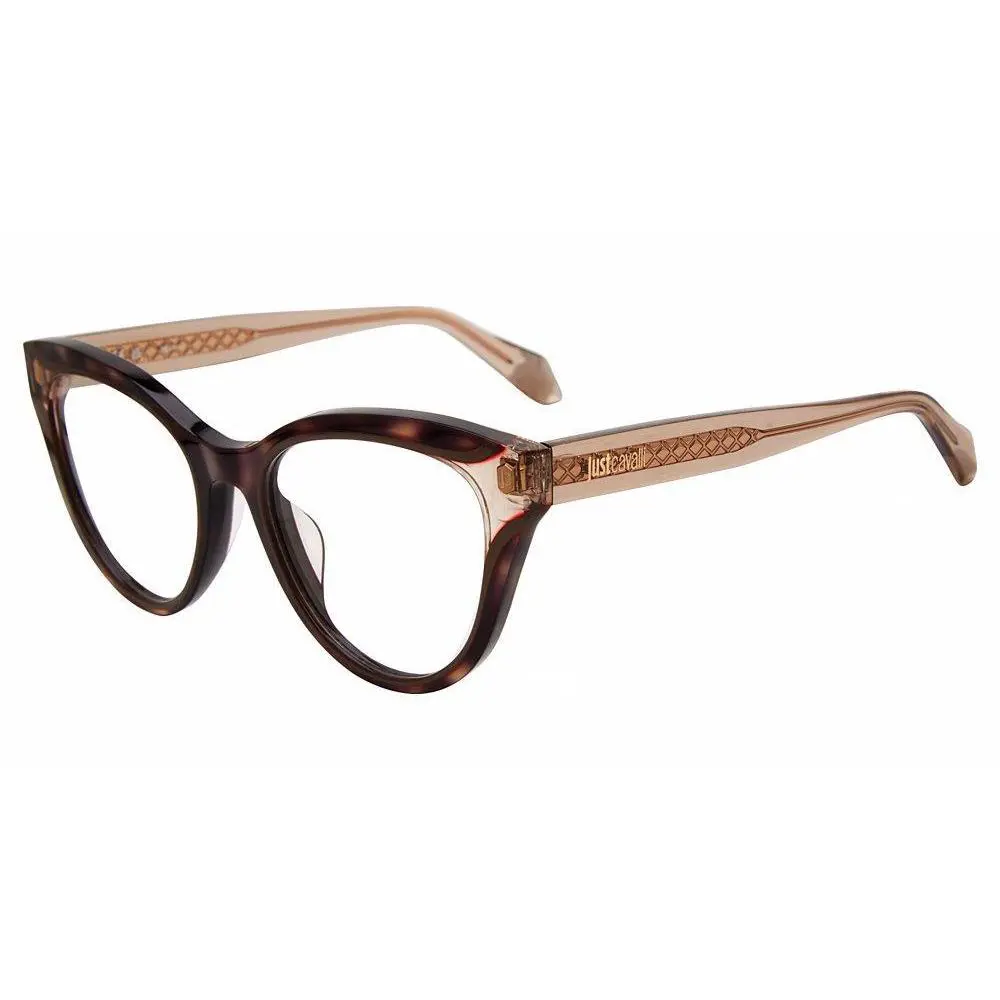 VJC001V Eyeglasses Shiny Brown/beige Havana by Just Cavalli