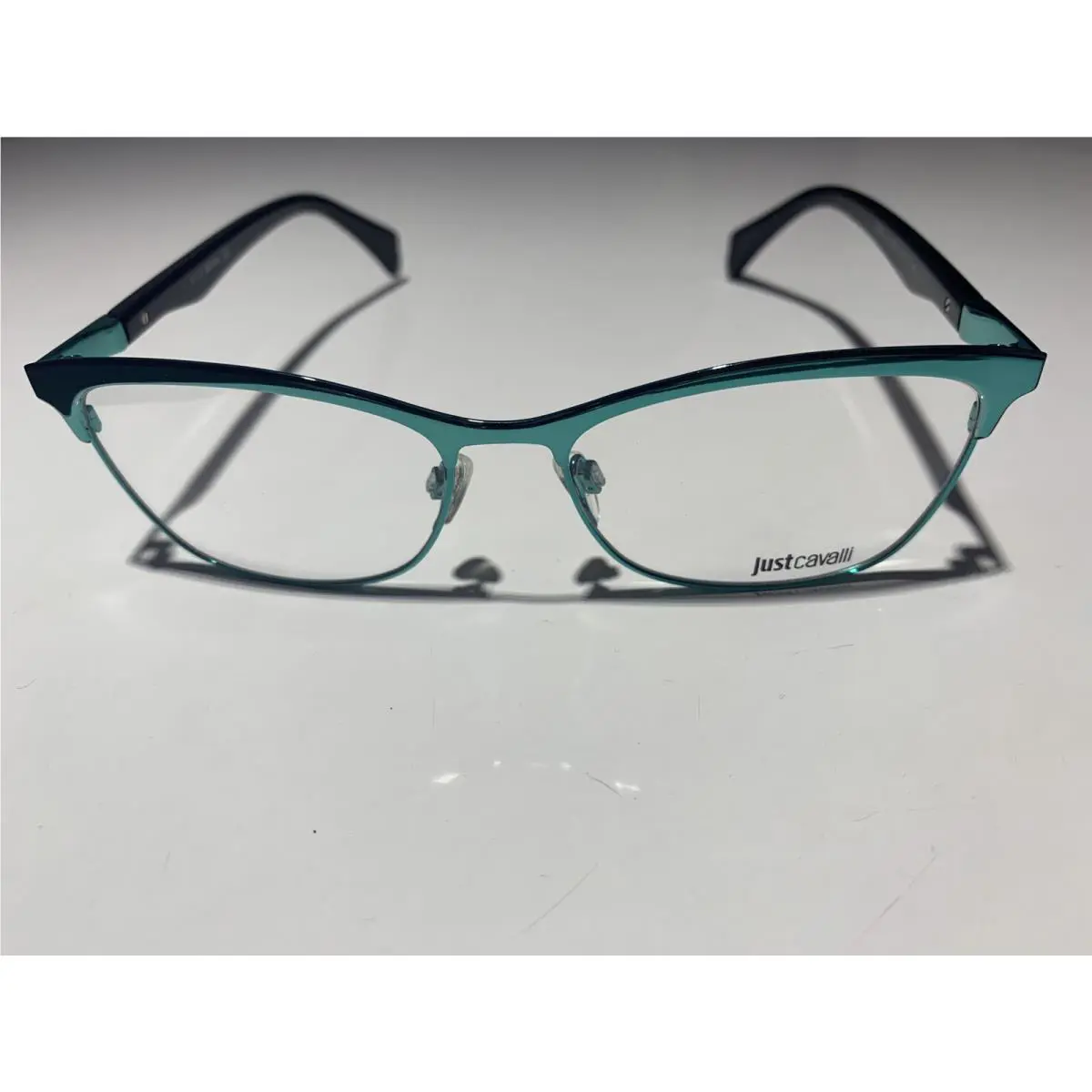 Eyeglasses Just Cavalli JC 614 JC0614 087 Shiny Turquoise