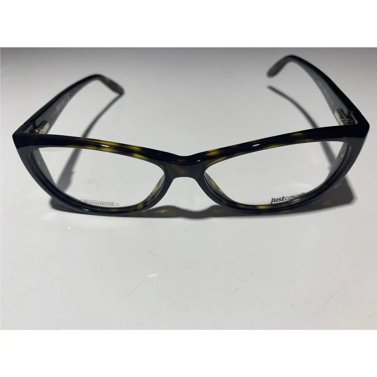 Just Cavalli JC0454 052 Tortoise Cats Eye Optical Eyeglass Frame For Women