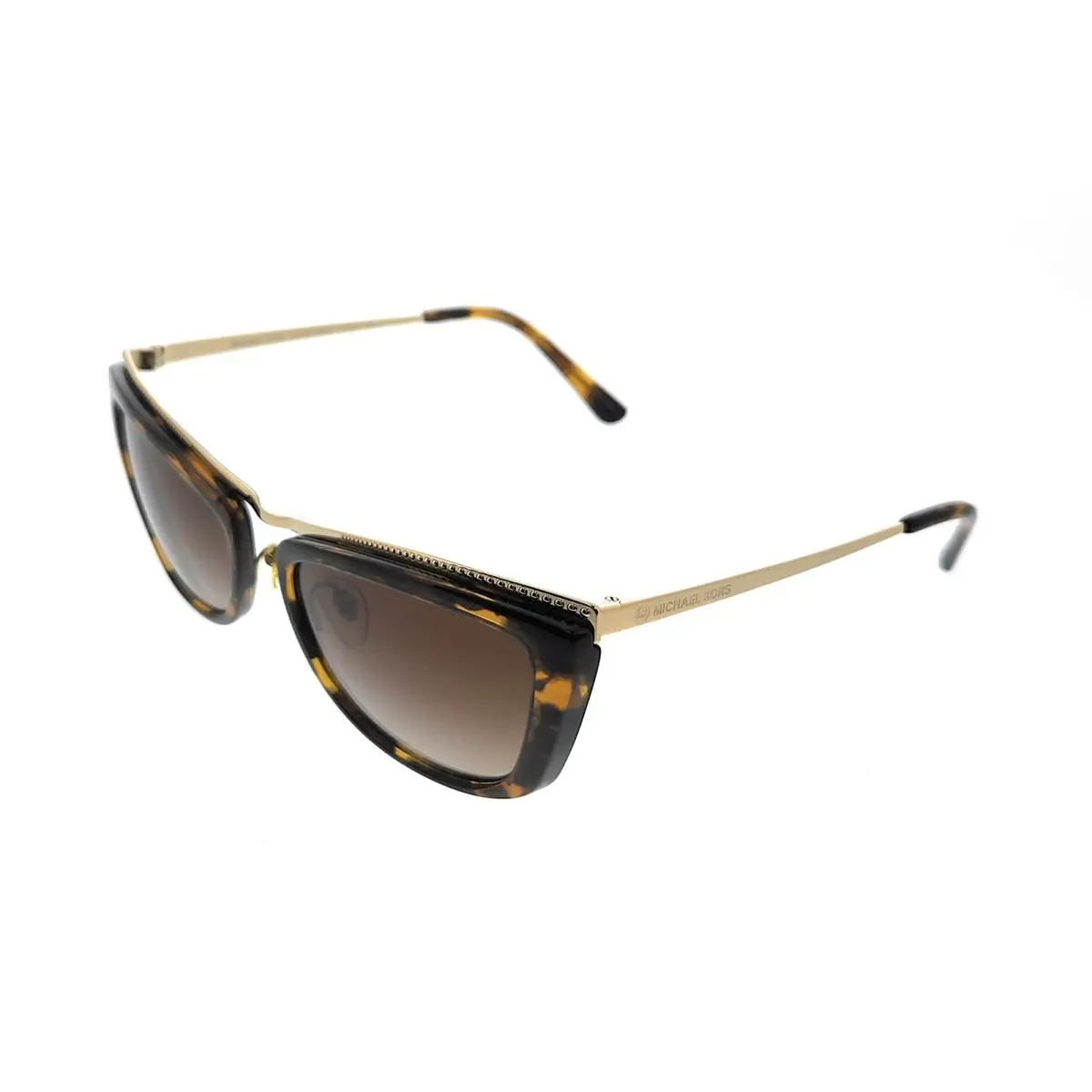 Michael Kors 0MK1064 101413 Zaria Gold-tortoise Cat Eye Sunglasses