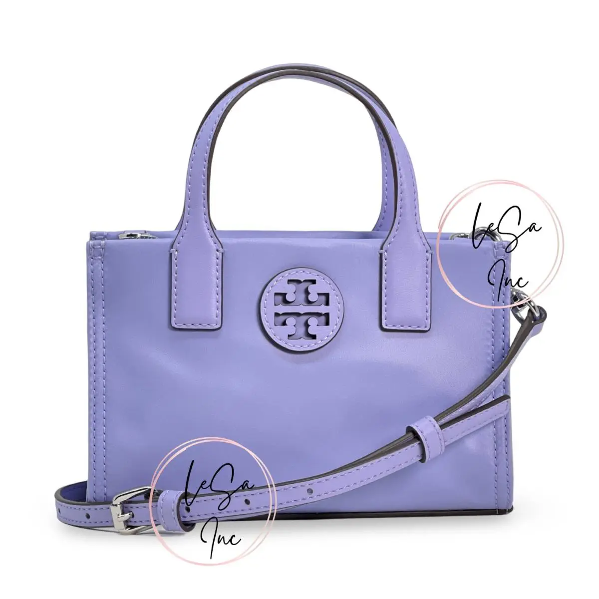 Ella Extra Small Mini Top Zip Nylon Crossbody Bag Mirage by Tory Burch