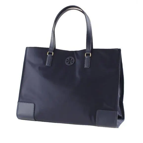 Nylon Large Tote Lightweight Shoulder Handbag Holiday Special Deal Navy by Tory Burch