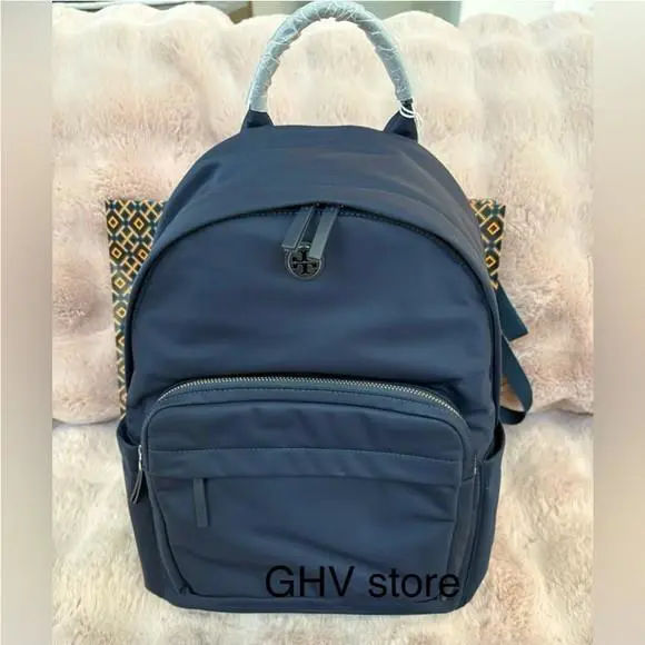 Tory Burch Ella Nylon Lightweight Adjustable Backpack Holiday Special Deal