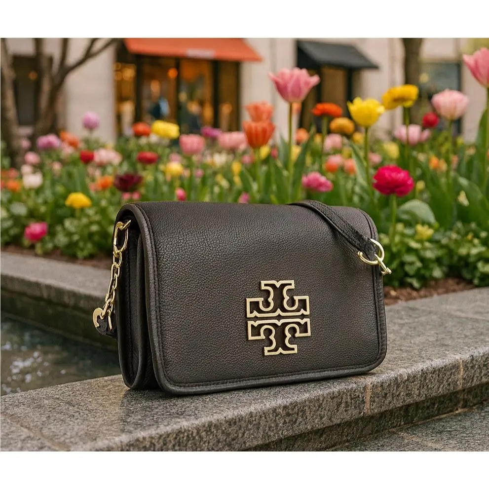 Tory Burch Britten Combo Convertible Crossbody Bag/clutch - Removable Strap