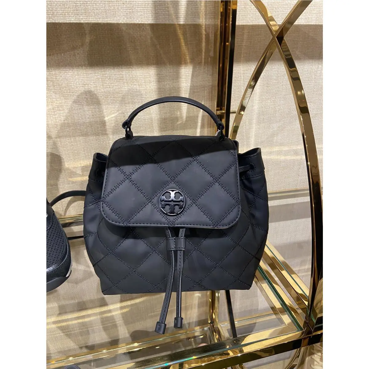 Tory Burch Willa 145276 Backpack Matte Black