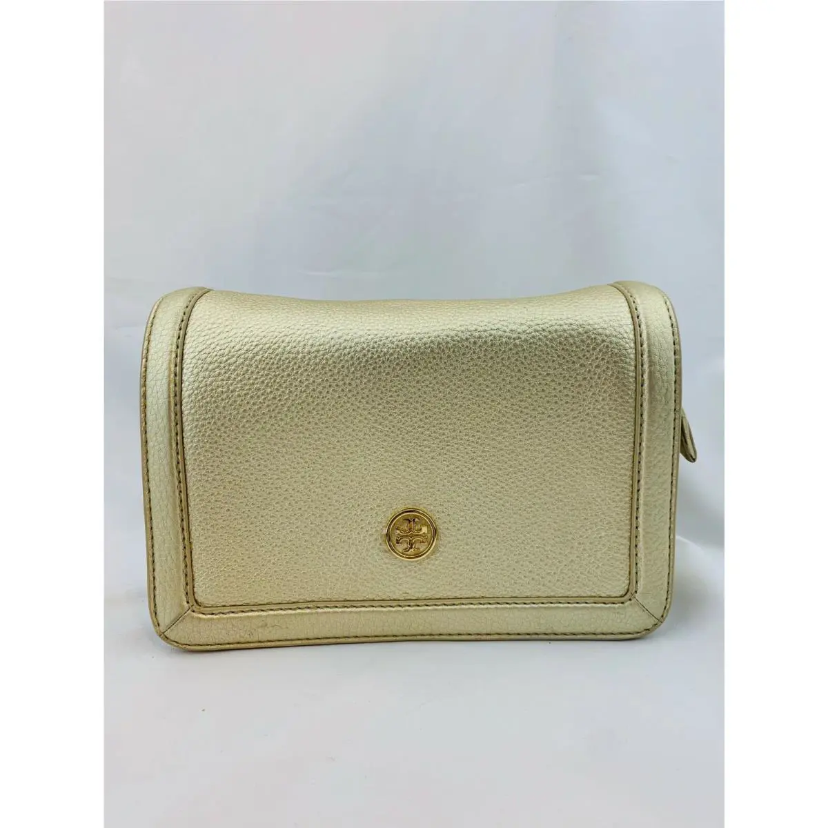 Tory Burch Landon Combo Leather Crossbody Soft Gold 18169686