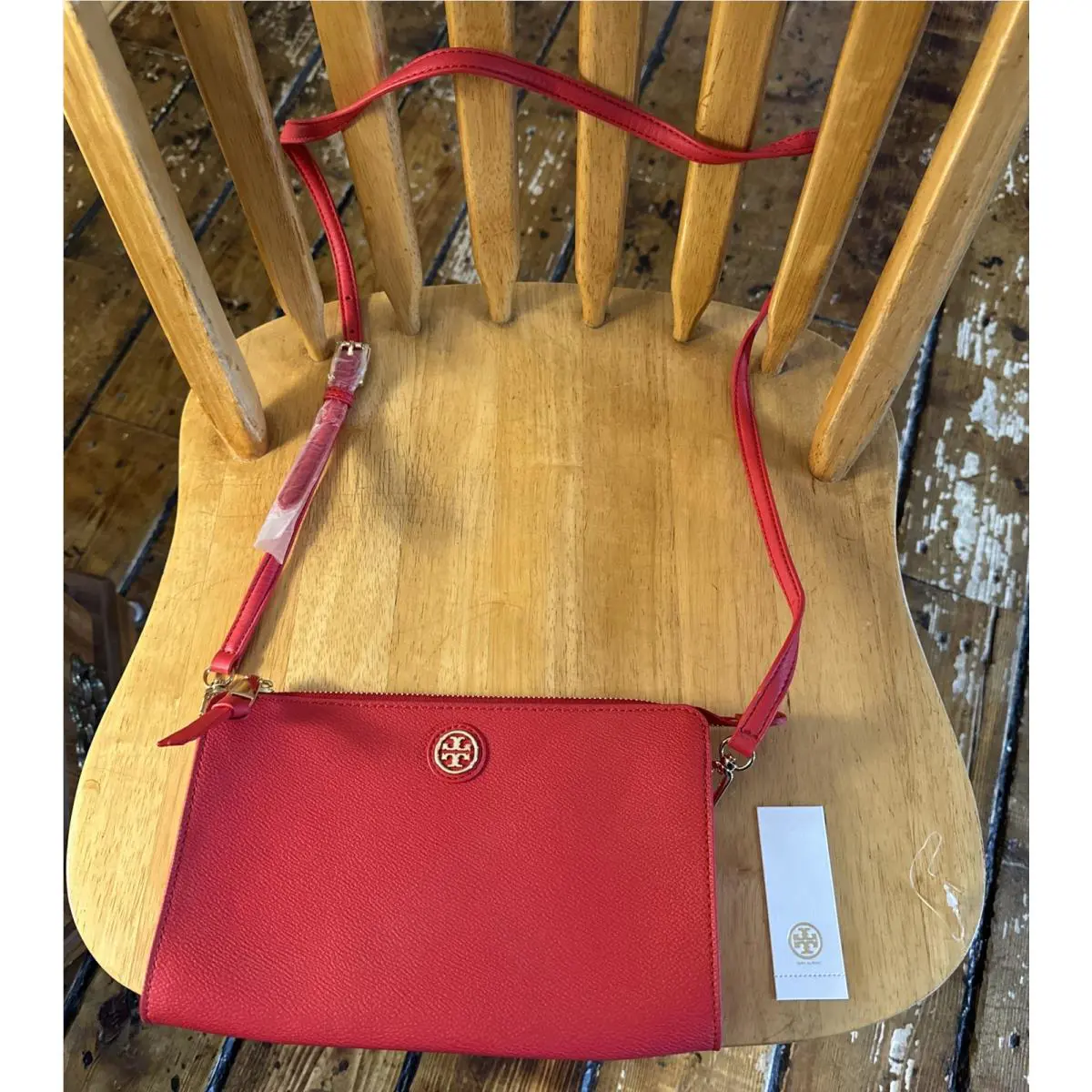 Tory Burch Cameron Easy Cross Body Vermillion / 607 Style 18169280