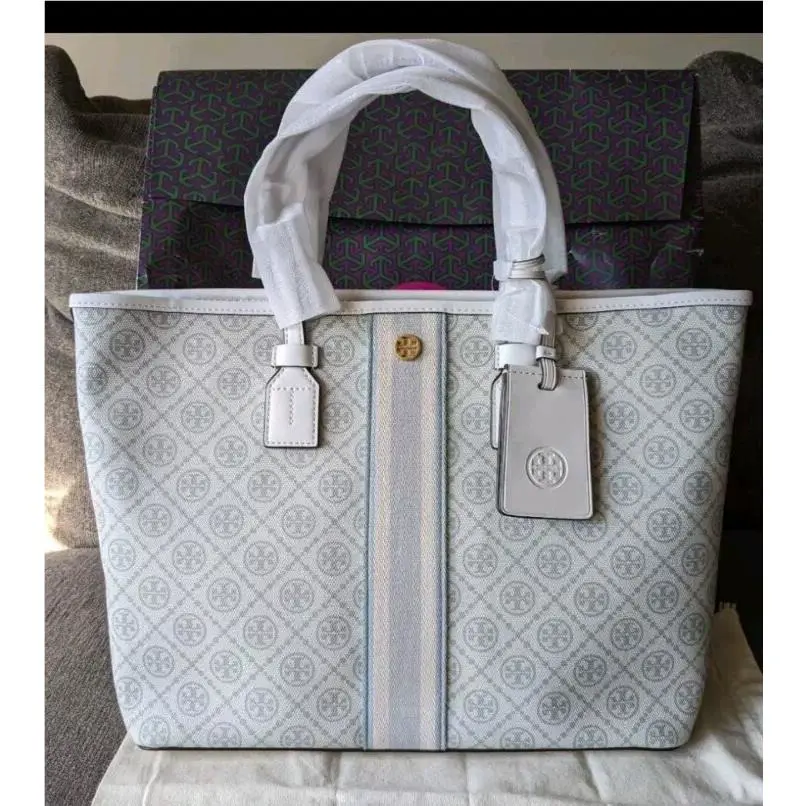Tory Burch T Monogram Tote Size Small