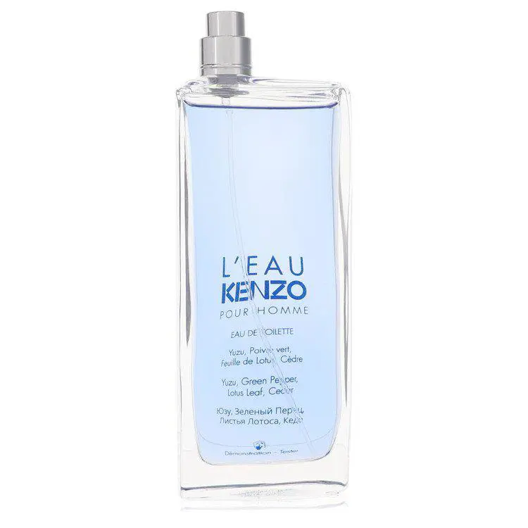 L`eau  Cologne 3.3 oz Edt Spray Tester For Men  by Kenzo