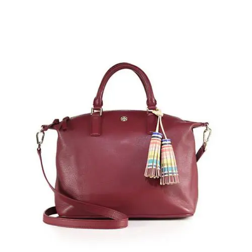 Still IN Plastic Tory Burch Multi-color Small Slouchy Satchel in Shiraz