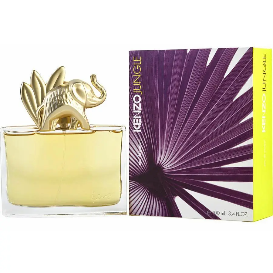 Kenzo Jungle L`elephant Eau De Parfum Spray For Women 3.4 Oz / 100 ml