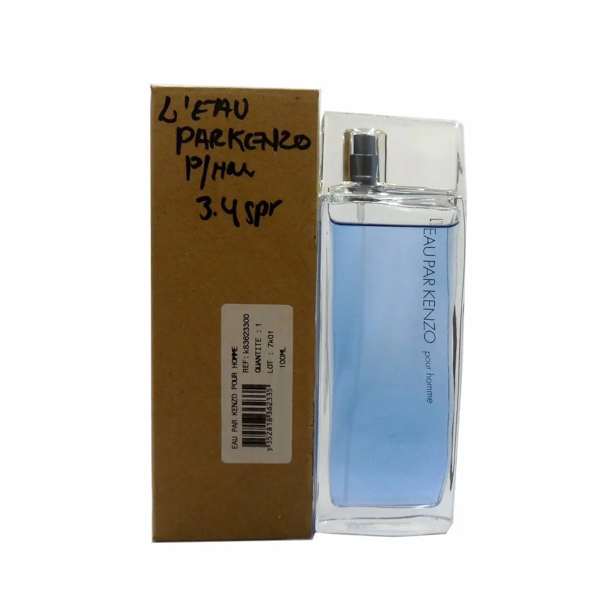Kenzo L`eau Parkenzo Pour Homme Eau DE Toilette Spray 100ML T-with Cap