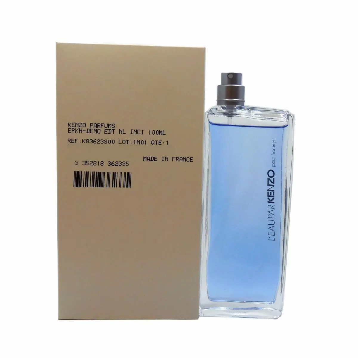 Kenzo L`eau Parkenzo Pour Homme Eau DE Toilette Spray 100 ML/3.4 Oz. T-n/c