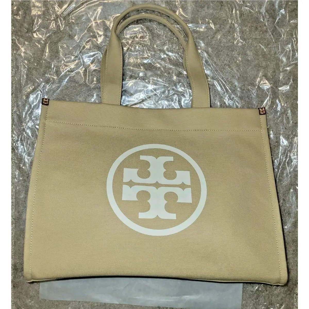 Tory Burch Ella Tote Large Canvas Bag