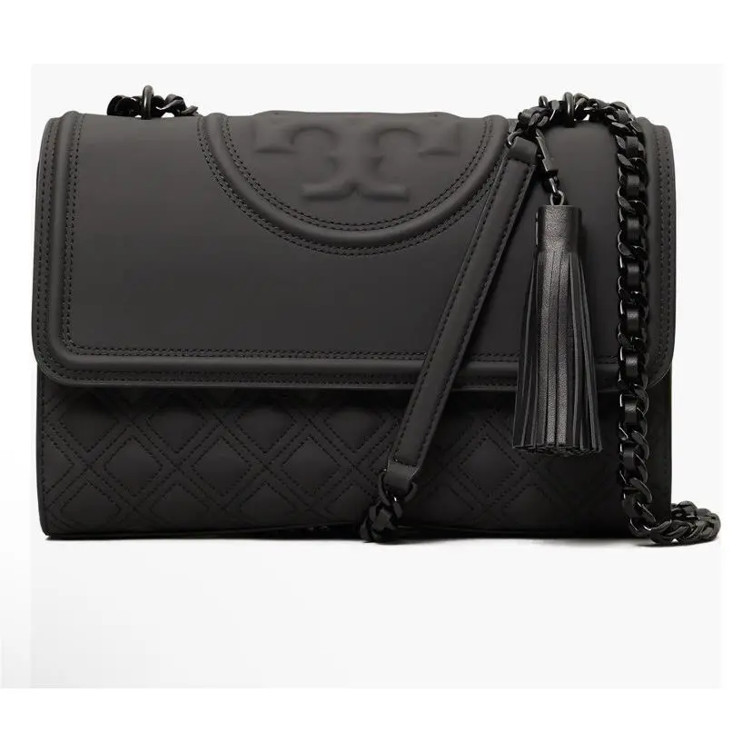Tory Burch Fleming Matte Small Convertible Shoulder Packaging