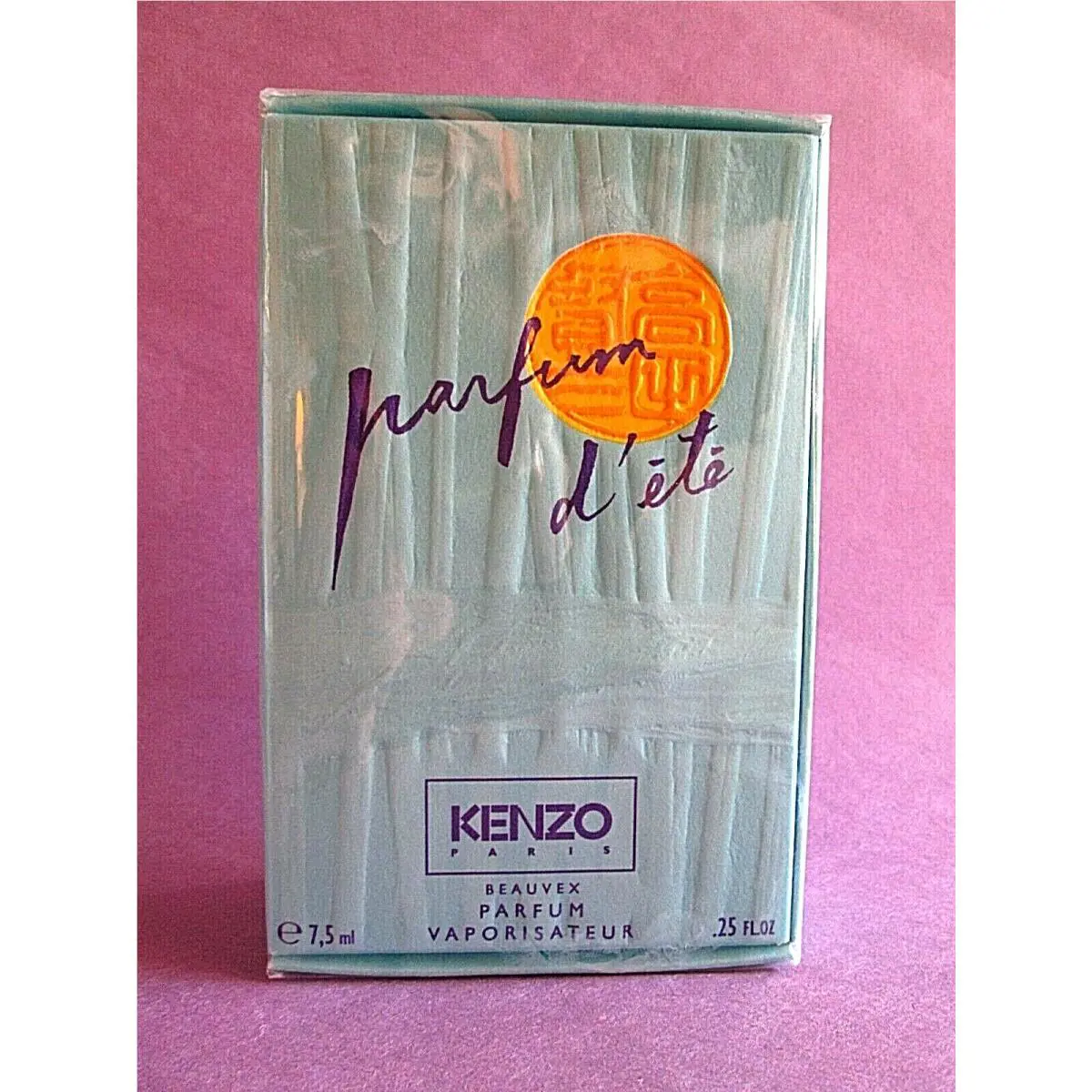 Parfum D`ete Kenzo 1993 Vintage Pure Perfume 7.5 ml 0.25 oz Rare