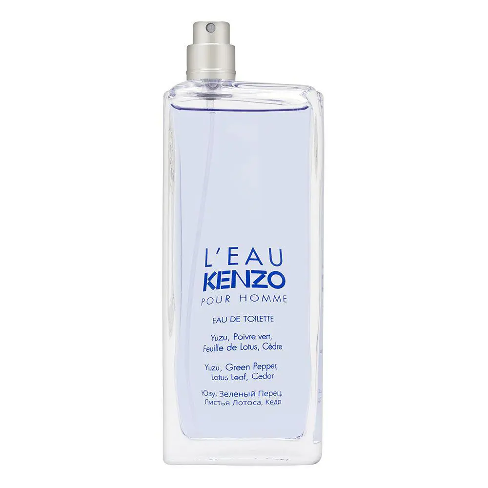 L`eau Kenzo Pour Homme by Kenzo For Men 3.3 oz Edt Spray Tester