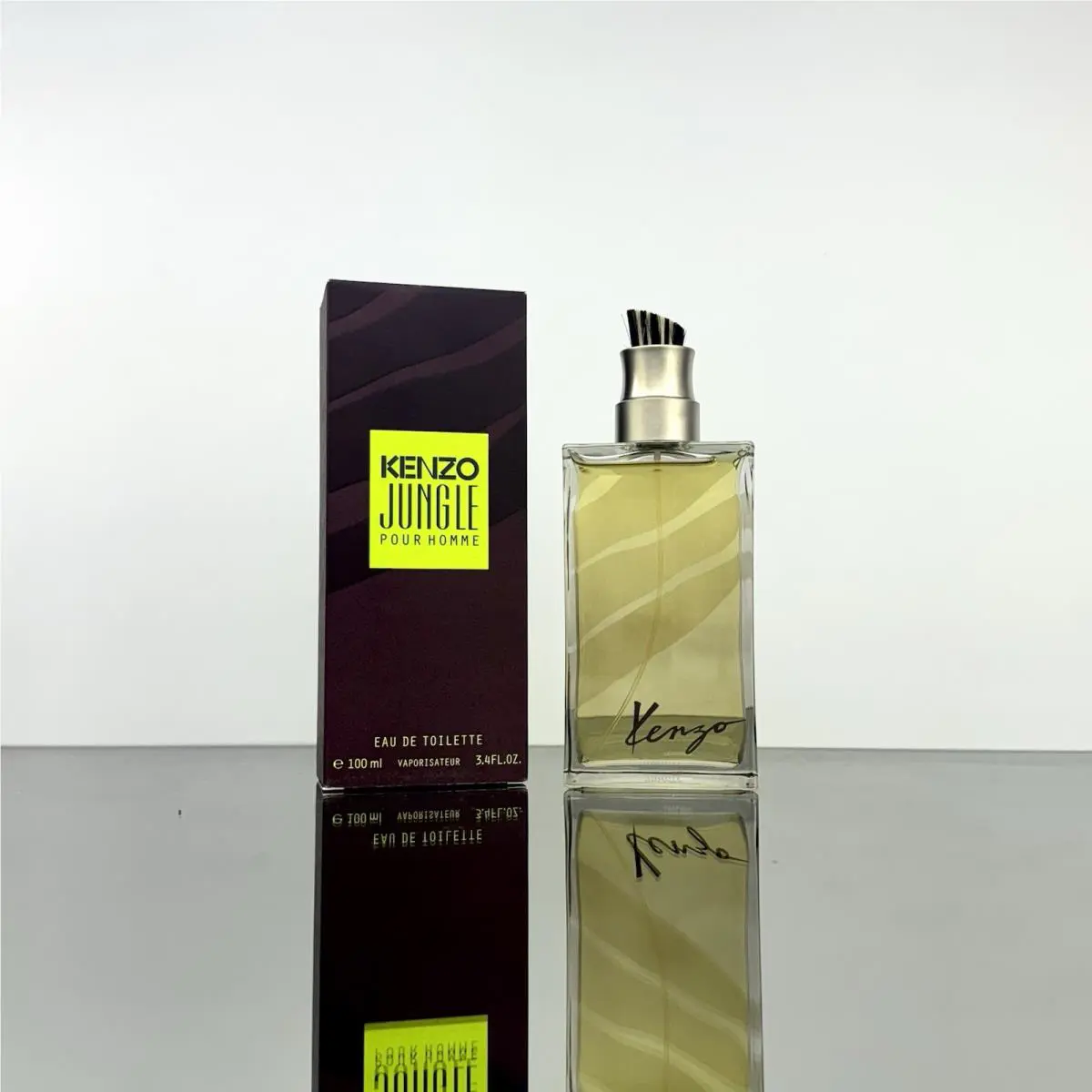 Kenzo Jungle Pour Homme Men Cologne 3.4oz-100ml Edt Spray NO Cello BA16