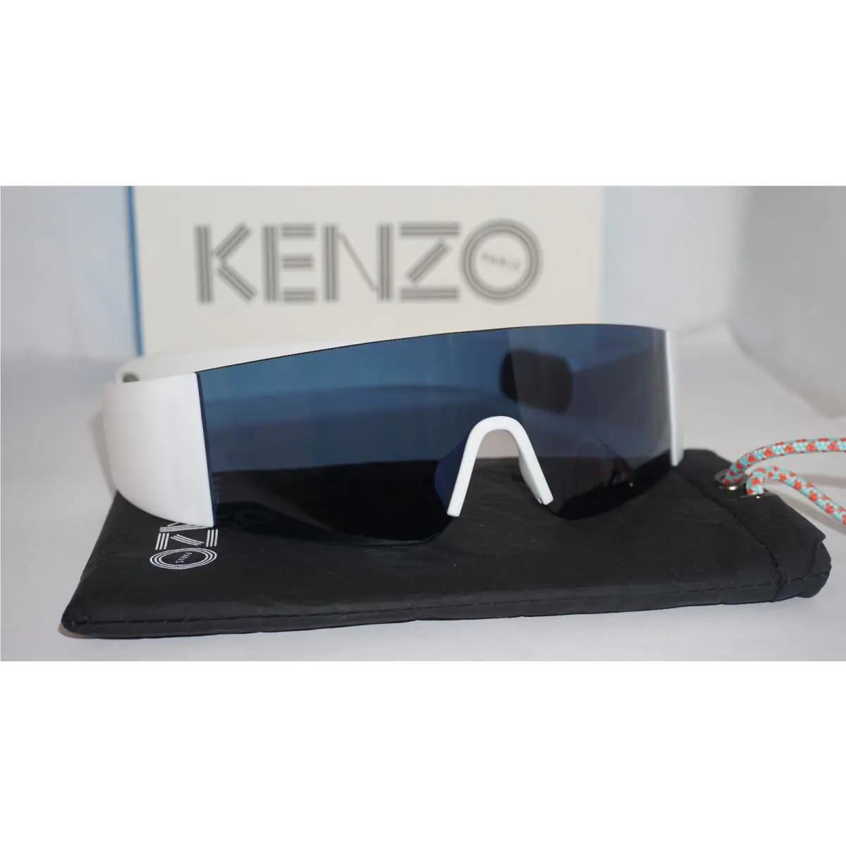 Kenzo Sunglasses White Blue KZ40064I 21V 155