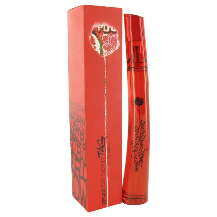Kenzo Flower Tag by Kenzo Eau De Parfum Spray 3.4 Oz For Women