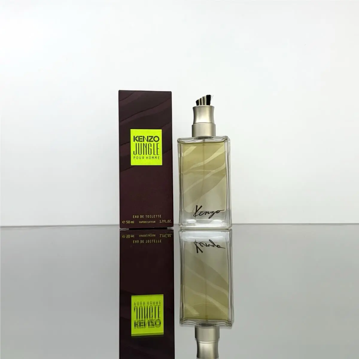 Kenzo Jungle Pour Homme For Men 1.7oz-50ml Edt Spray Vintage Formula BM04