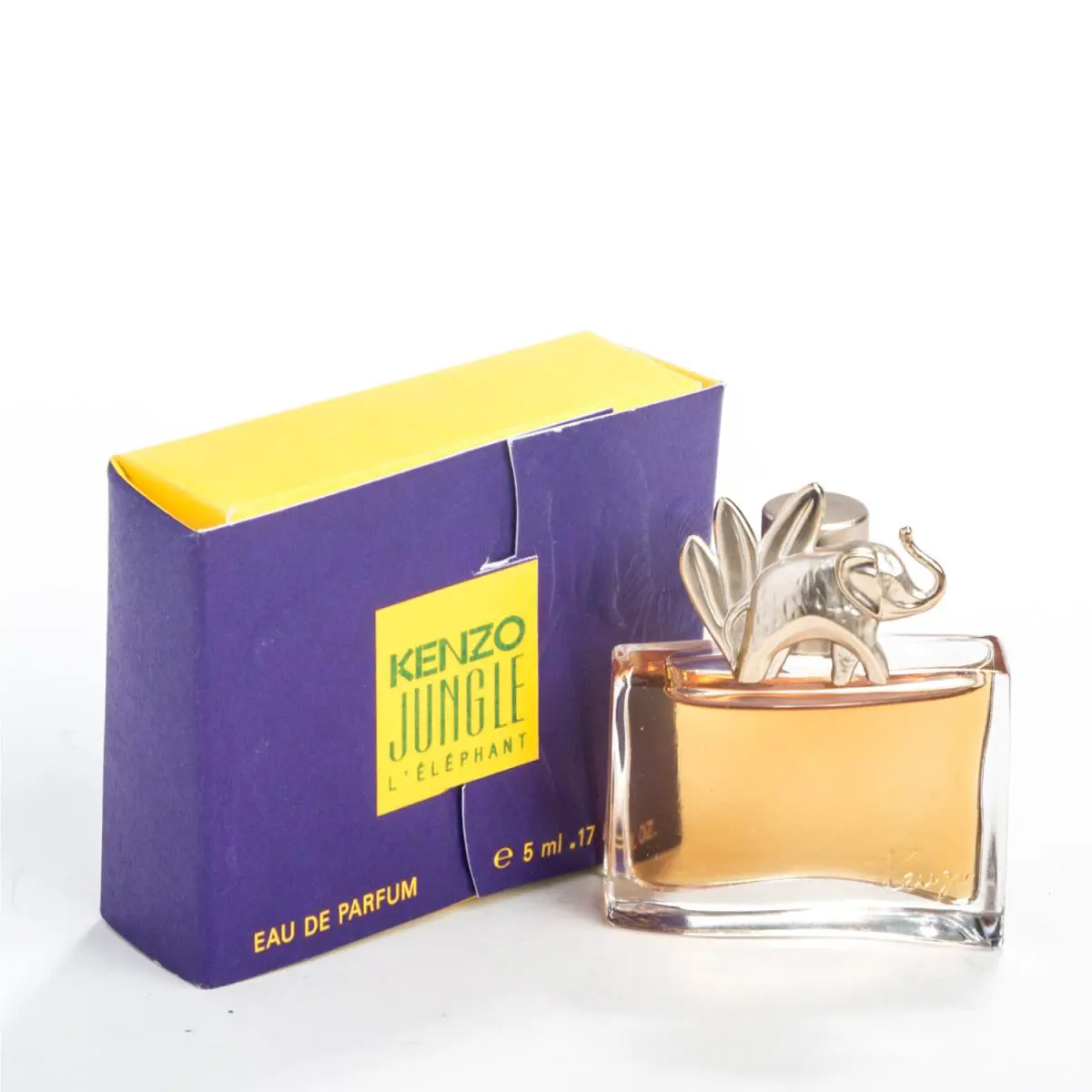 Kenzo Jungle L`elephant Edp Mini Miniature Sample Perfume Bottle Eau de Parfum