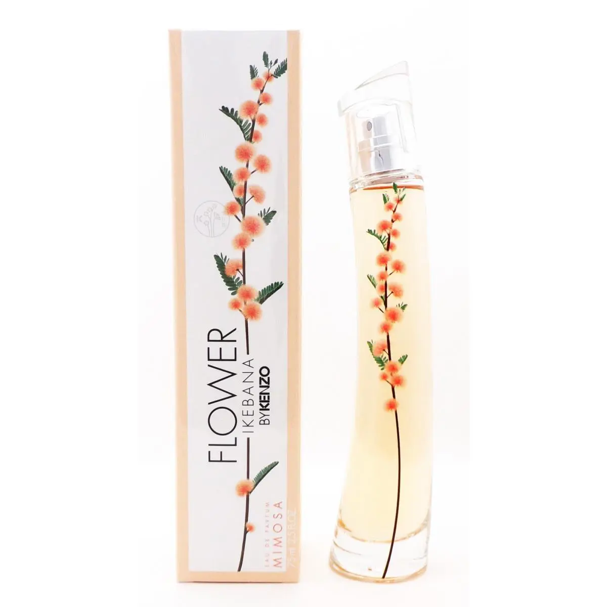 Flower Ikebana Momosa by Kenzo 2.5 Oz. Eau de Parfum Mimosa Spray in Box