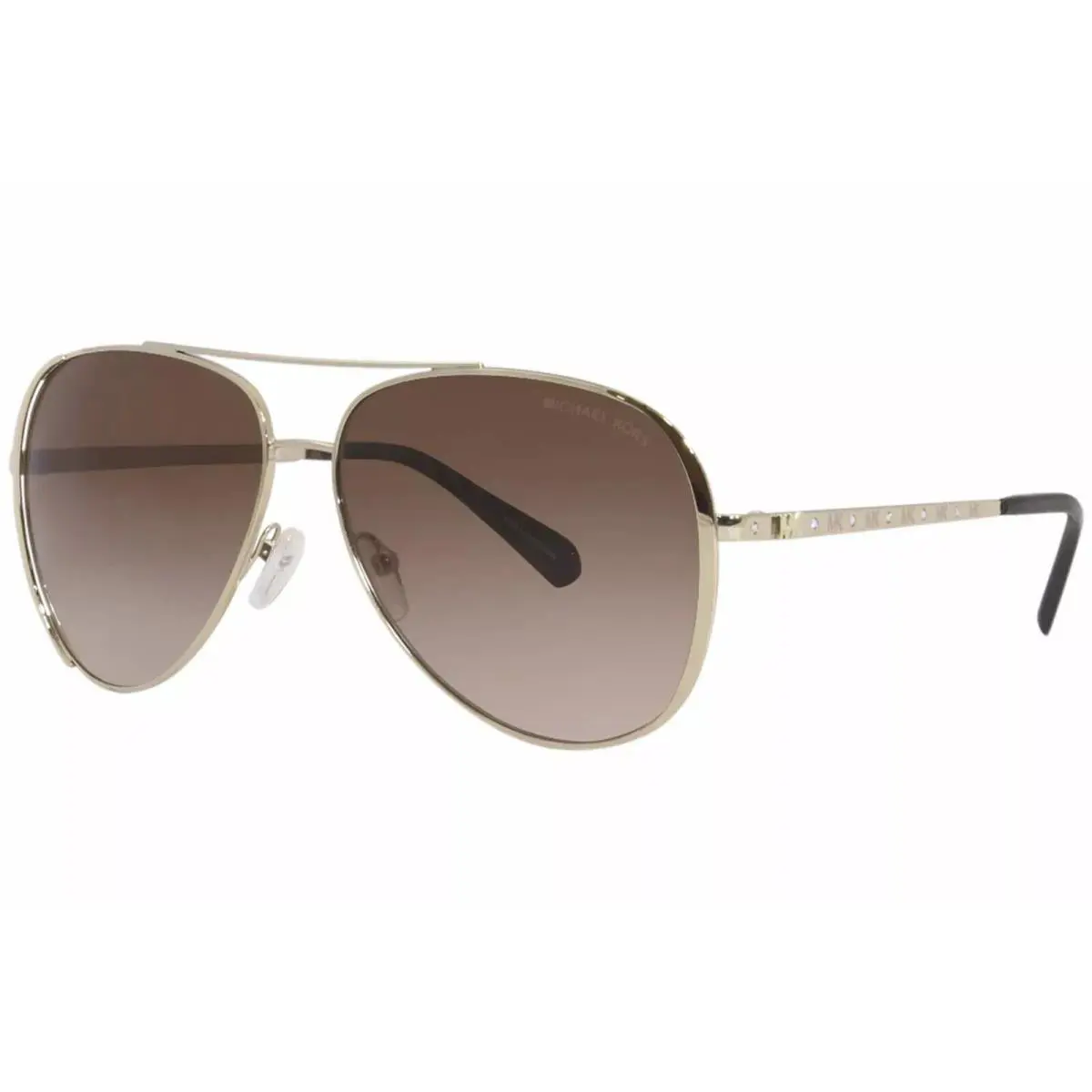 Michael Kors Catalonia MK1144B 101413 Gold-brown Sunglasses / / - Frame: Gold, Lens: Brown