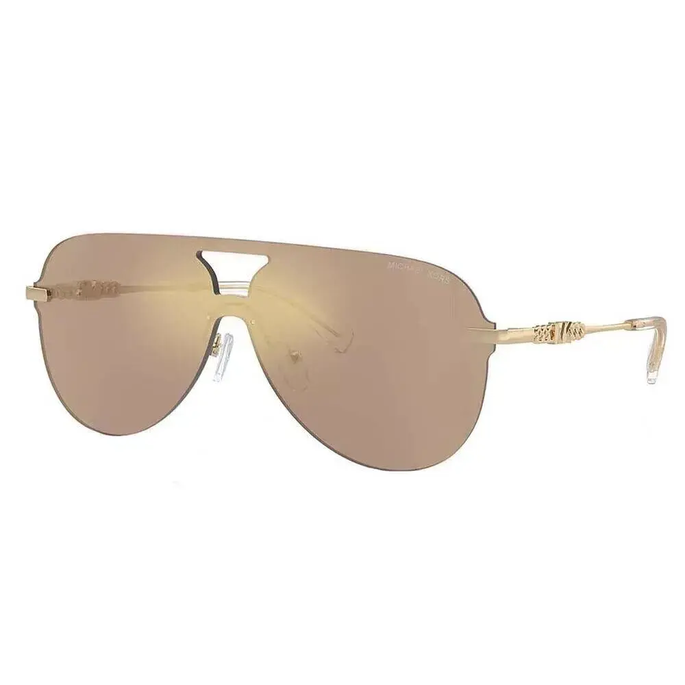 Michael Kors Cyprus MK1149 10145A Gold Metal Pilot Sunglasses / /