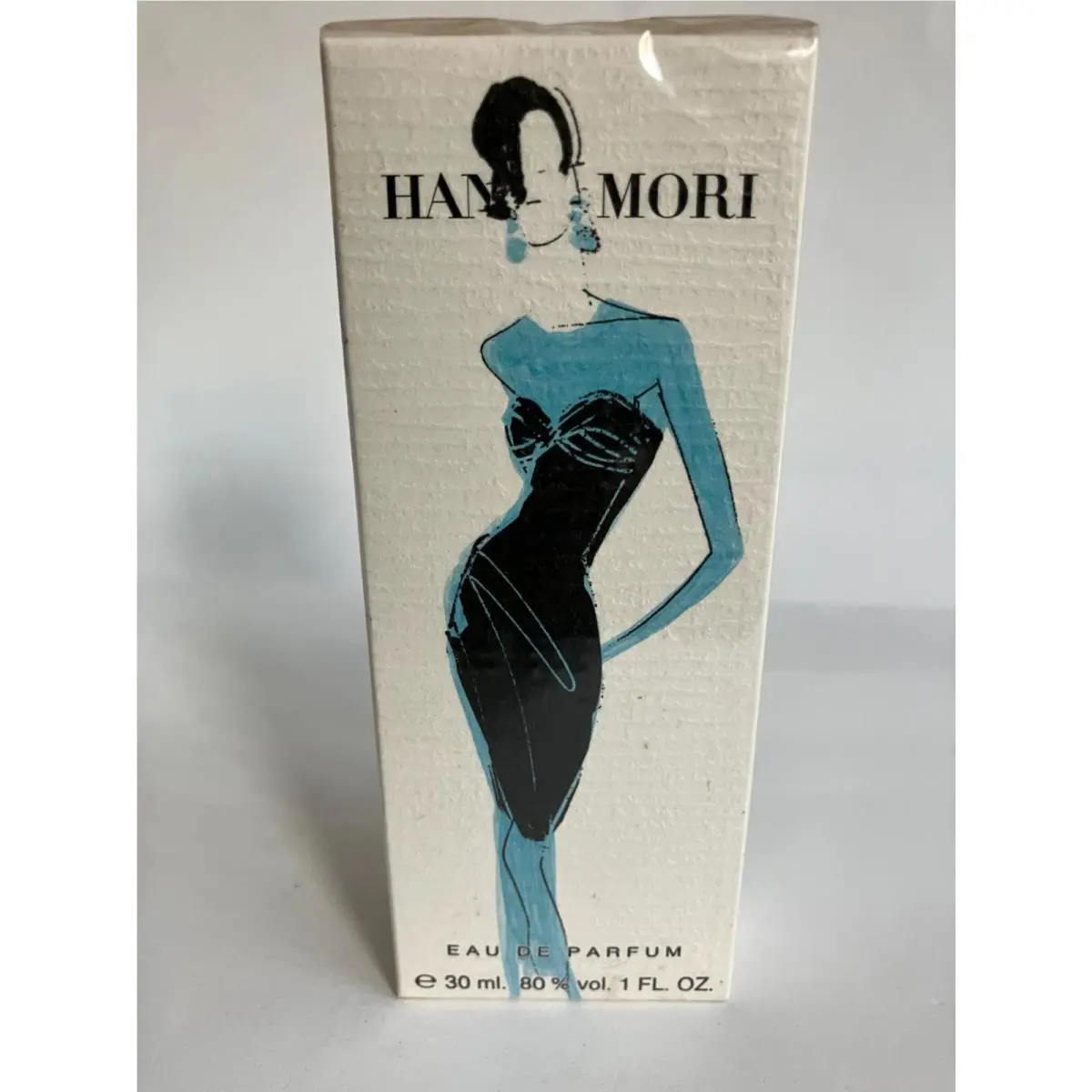 Hanae Mori Lady in Black Dress 1oz Edp Spray Rare