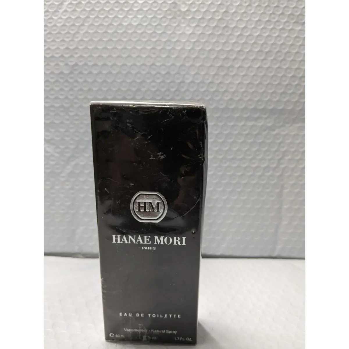 1.7 oz / 50 ml Edt Spray For Men Box Rear by Hanae Mori