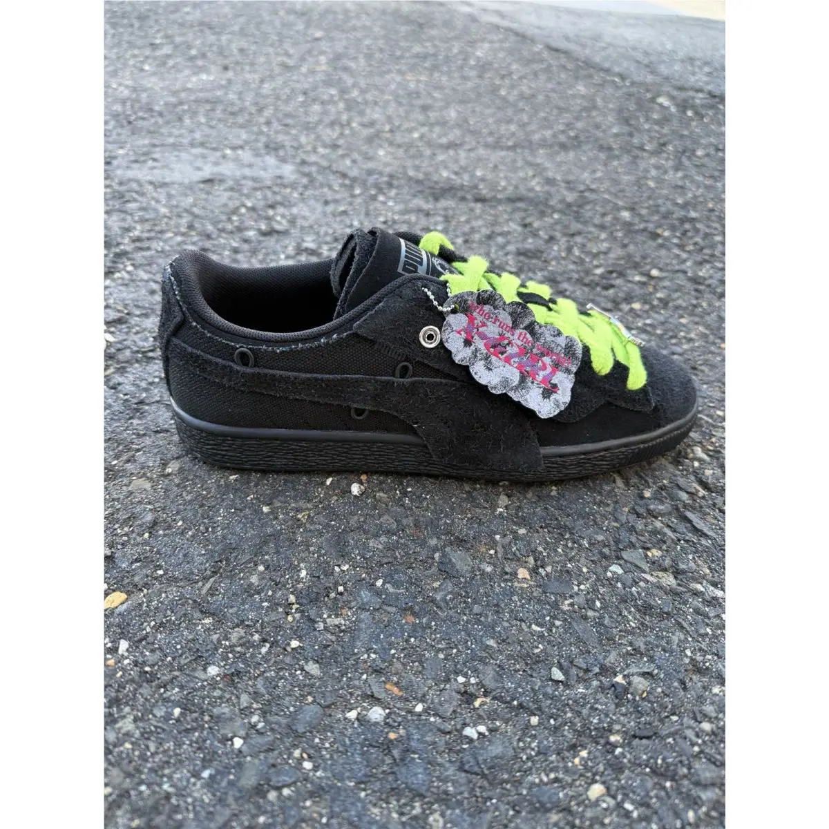 Puma shoes - PUMA Suede - Suede - 396251-01 - Black 8