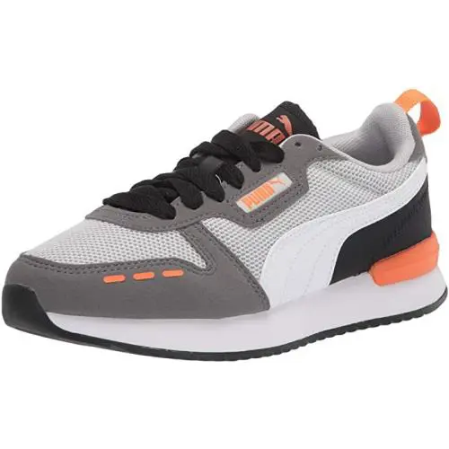 Puma shoes - PUMA R78 - 373117 34 - Gray/White/Black/Orange 0