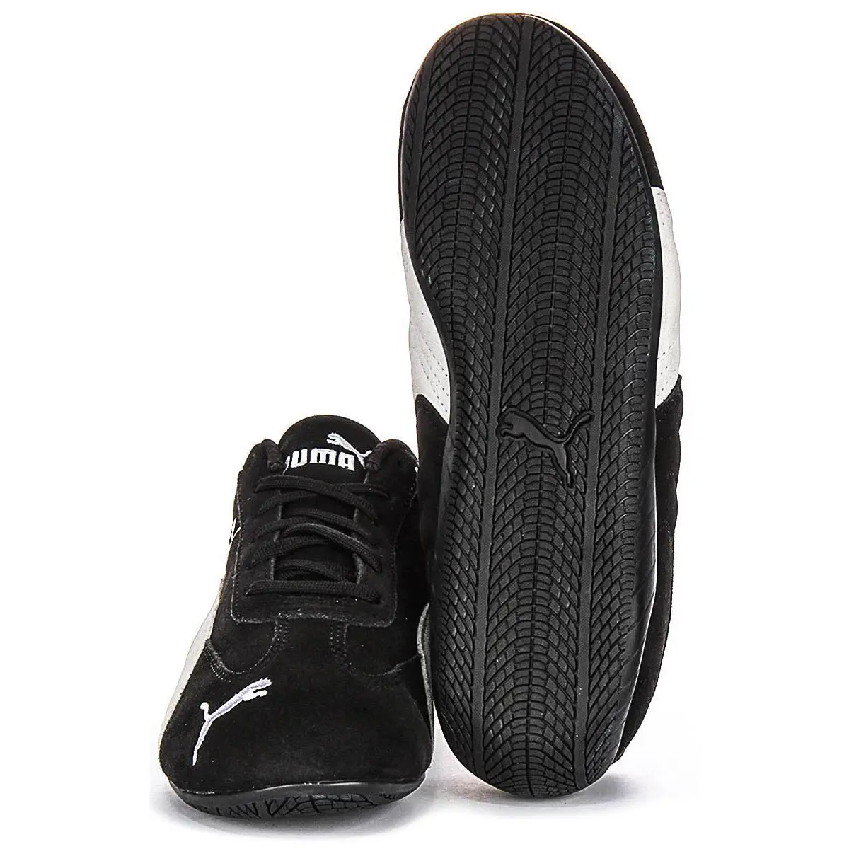 Puma shoes - BLACK WHITE 9