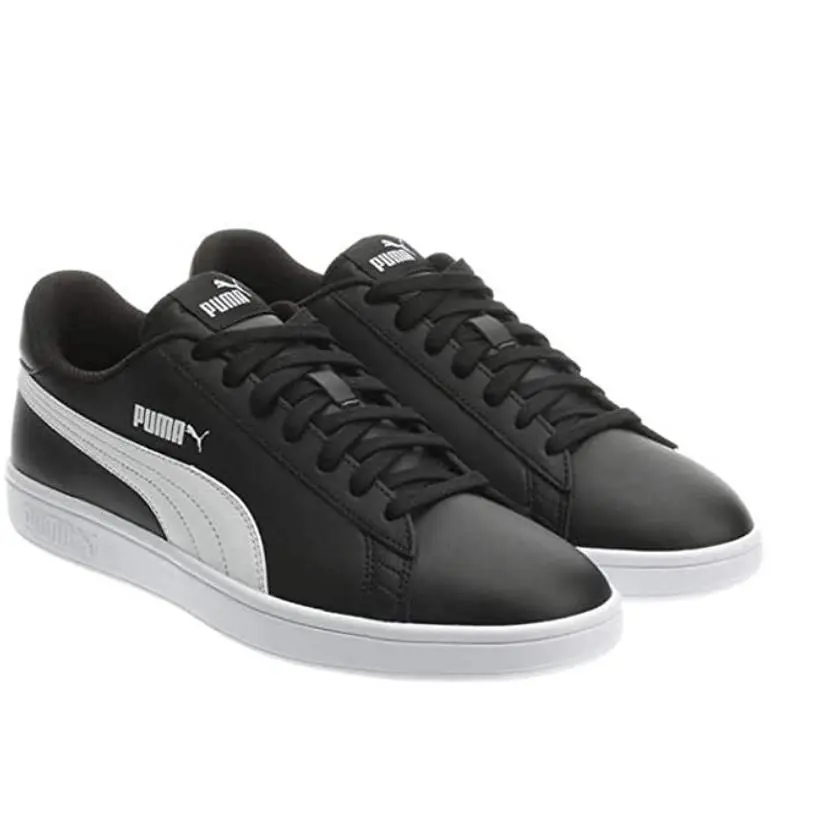 Puma Mens Smash V2 Leather Lace-up Shoes + Color