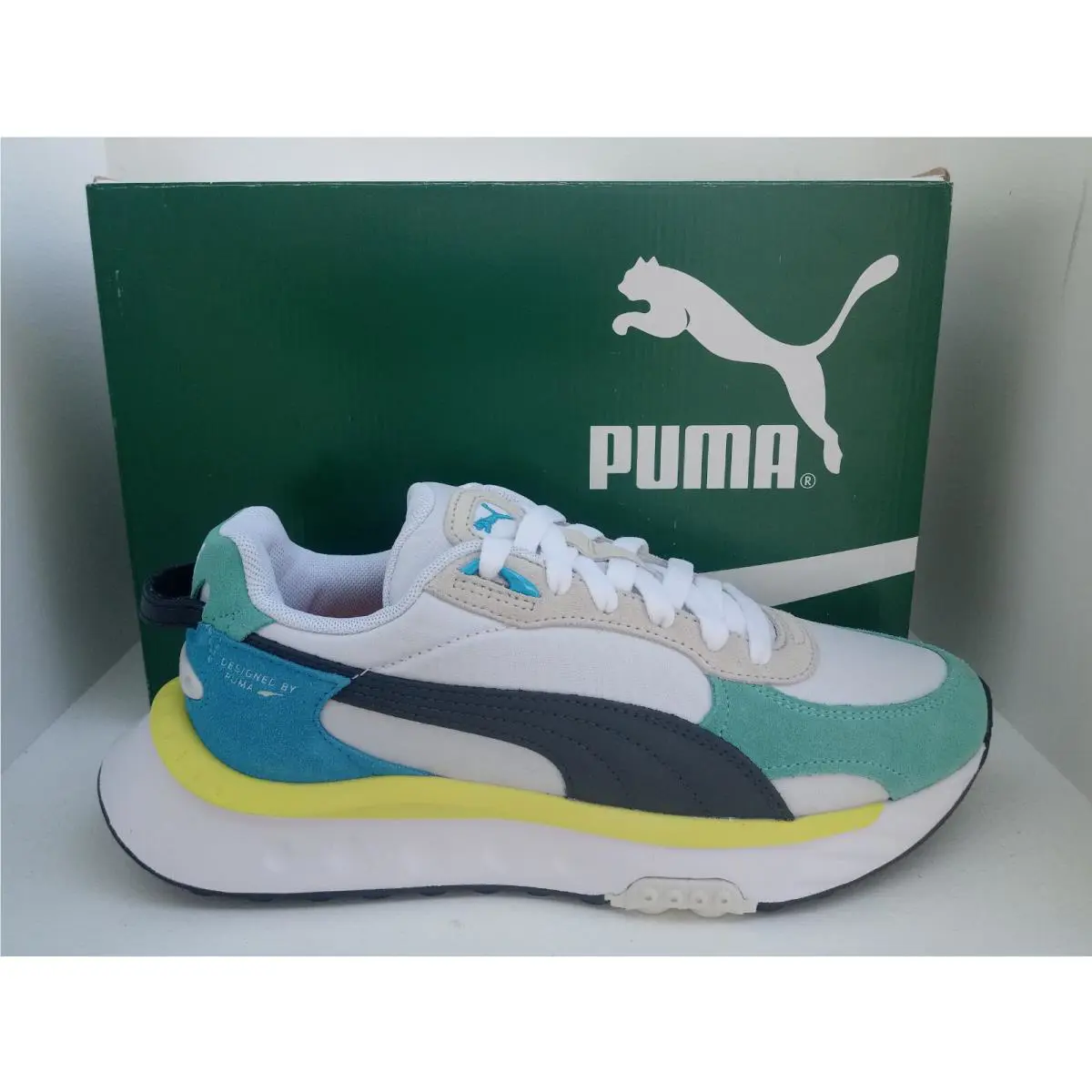 Puma shoes - Shoes - Shoes - Elektro Aqua/Puma White 1