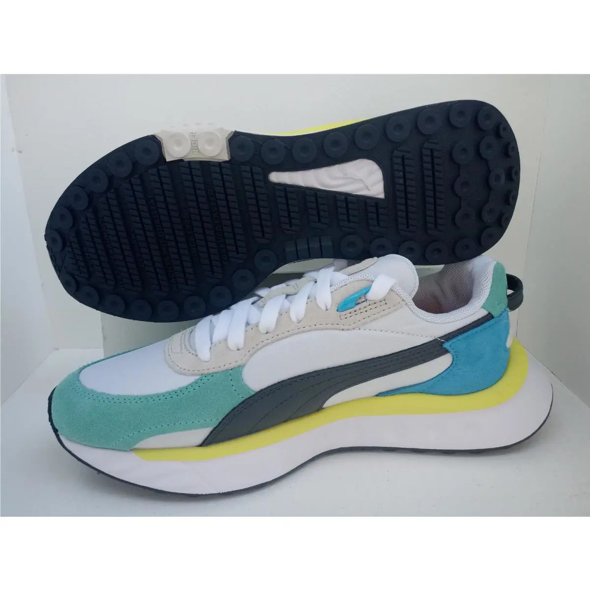 Puma shoes - Shoes - Shoes - Elektro Aqua/Puma White 4