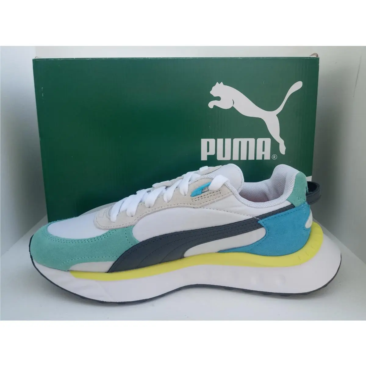 Puma shoes - Shoes - Shoes - Elektro Aqua/Puma White 11