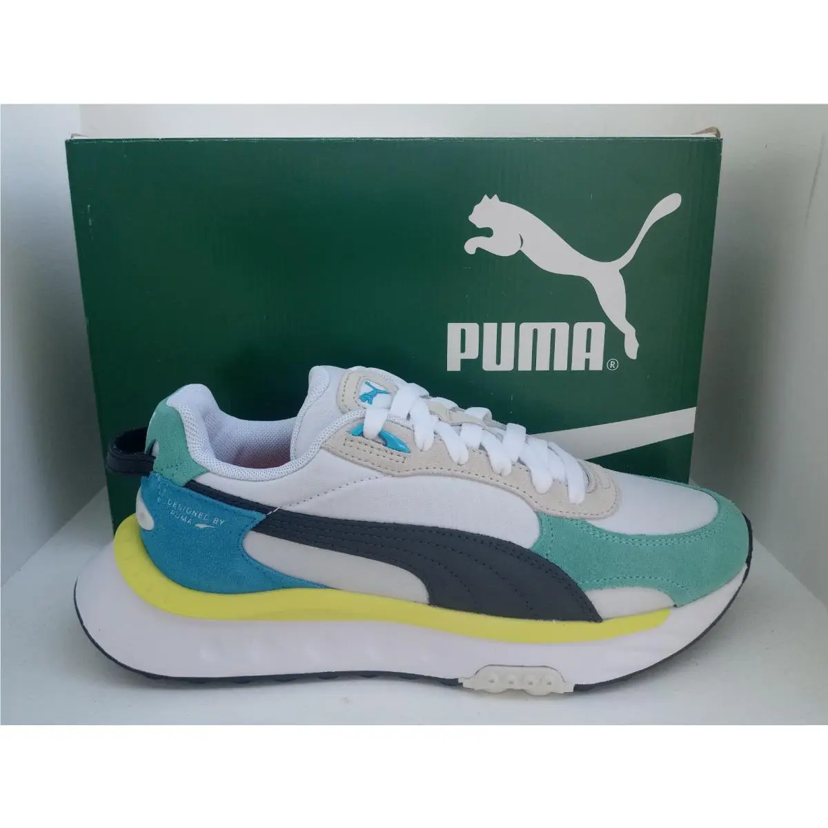Puma shoes - Shoes - Shoes - Elektro Aqua/Puma White 12