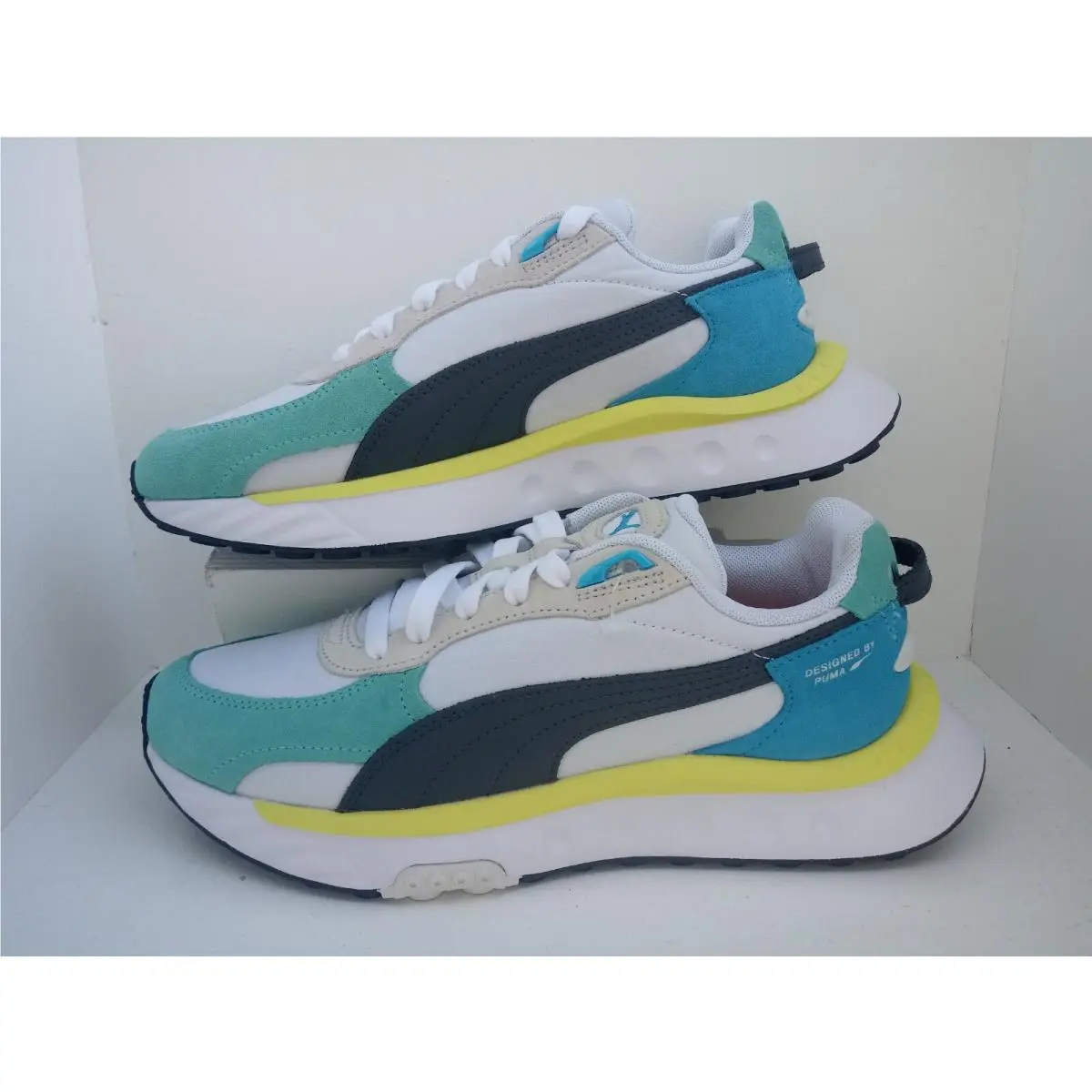 Puma shoes - Shoes - Shoes - Elektro Aqua/Puma White 14