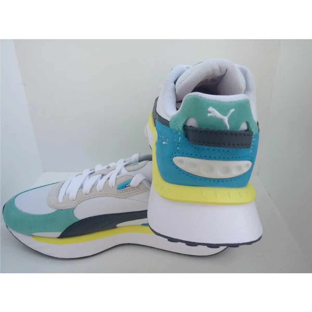 Puma shoes - Shoes - Shoes - Elektro Aqua/Puma White 19