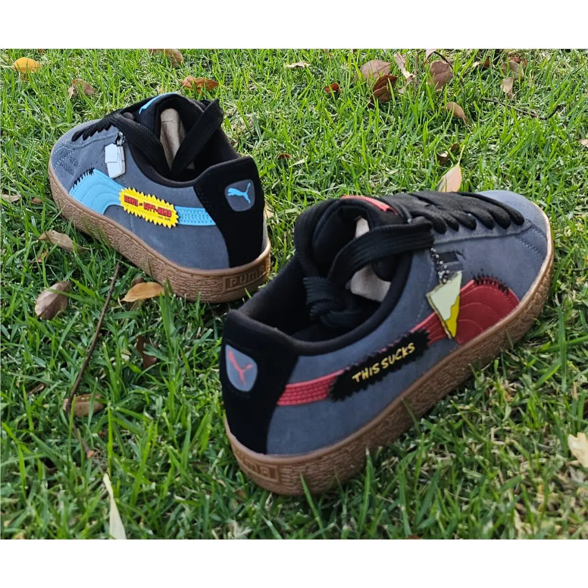 Puma shoes - PUMA Suede - Suede - Gray 3