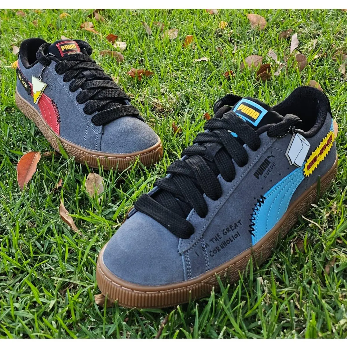Puma shoes - PUMA Suede - Suede - Gray 9