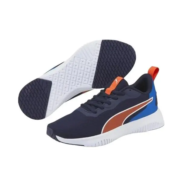 Puma Unisex Junior Blue Shoe Flyer Flex Block JR 383819 02J