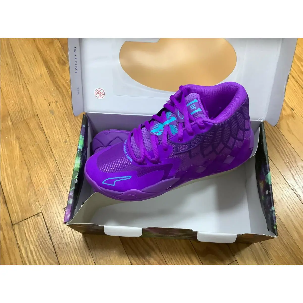 Puma shoes - Puma MB.01 - 376886-10 - Purple 1