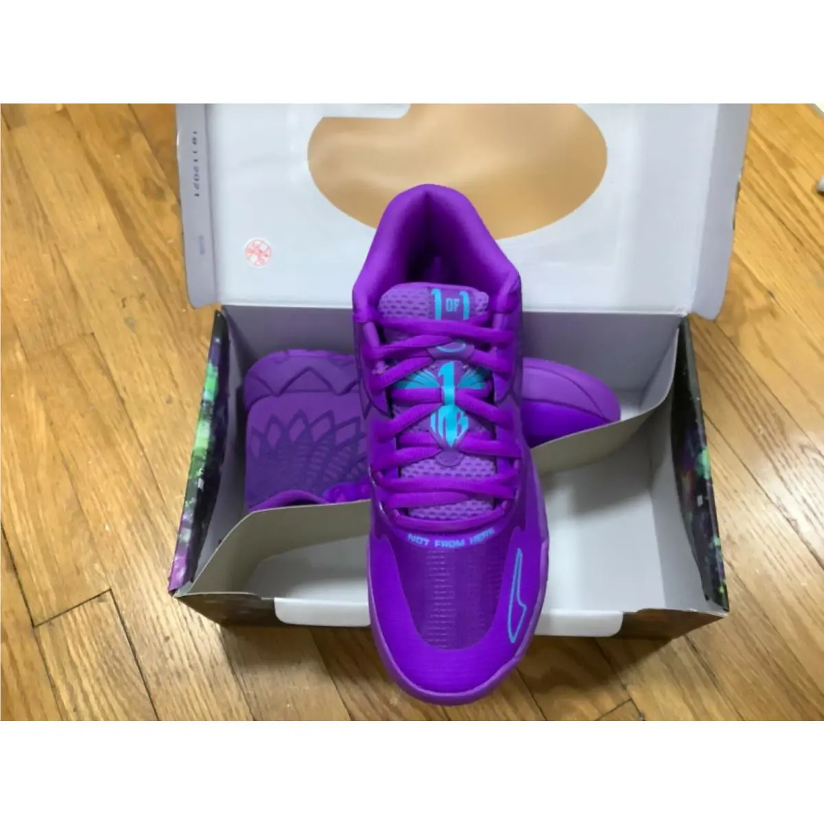 Puma shoes - Puma MB.01 - 376886-10 - Purple 2