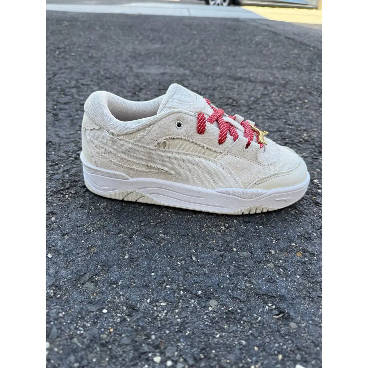Puma shoes - PUMA Suede - Suede - 396250-01 - Beige 1